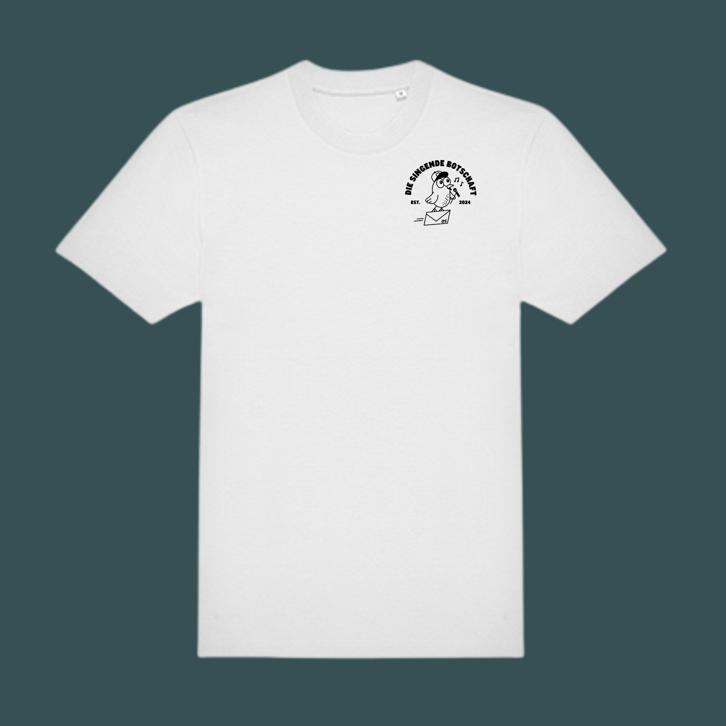 Shirt White/Botschaft des Jahres „Die singende Botschaft“