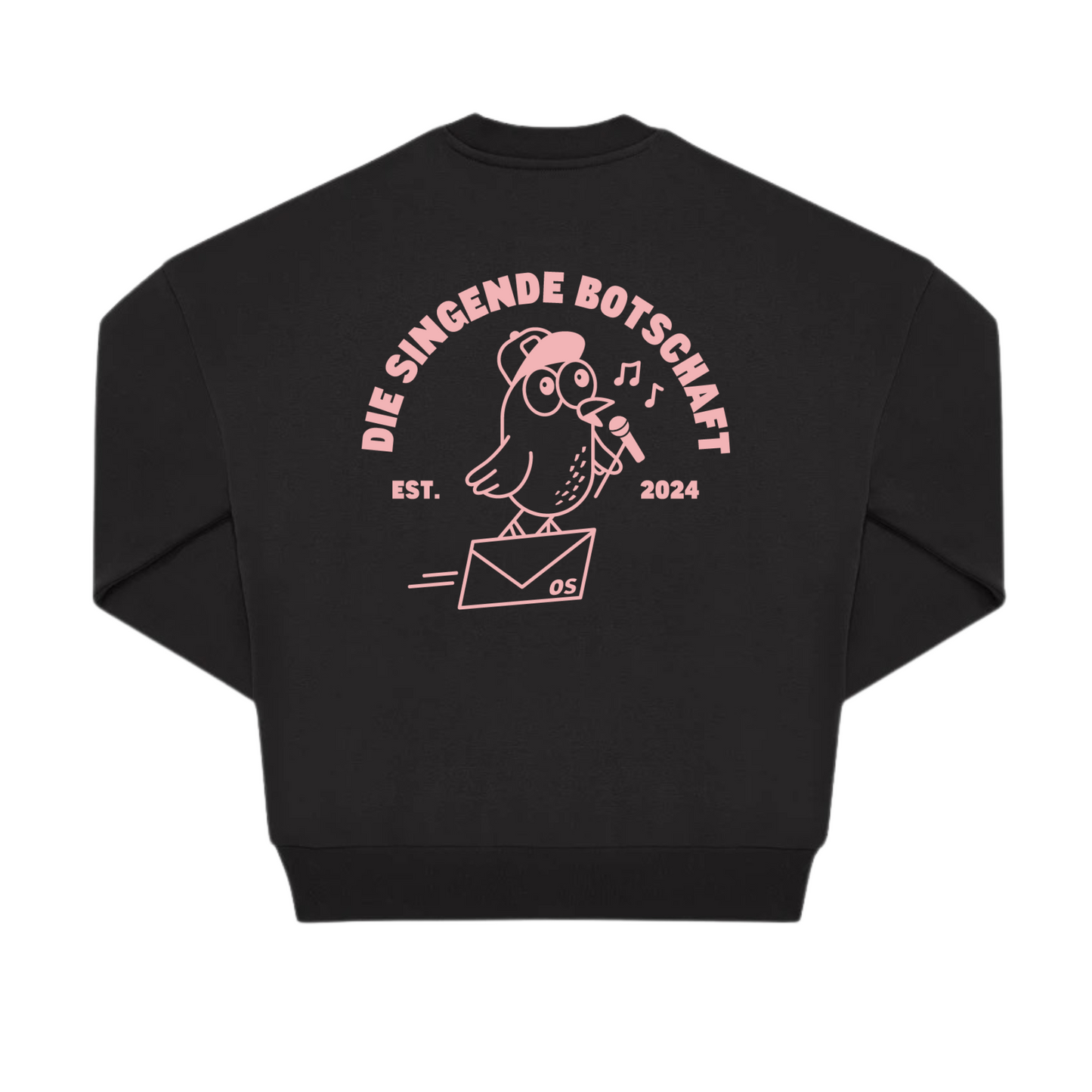 Sweatshirt Black „Die singende Botschaft“