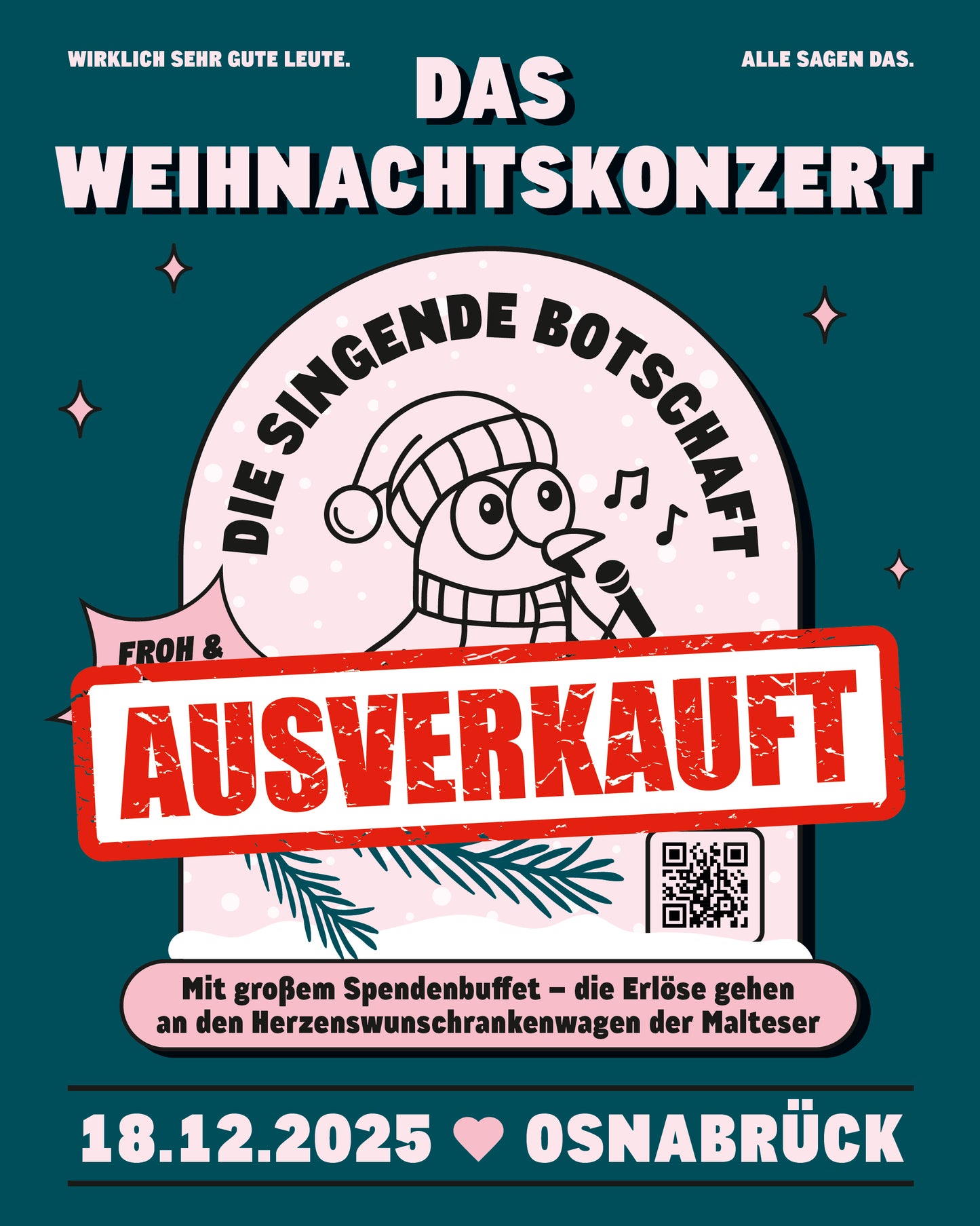 DIE SINGENDE BOTSCHAFT - Das Weihnachtskonzert