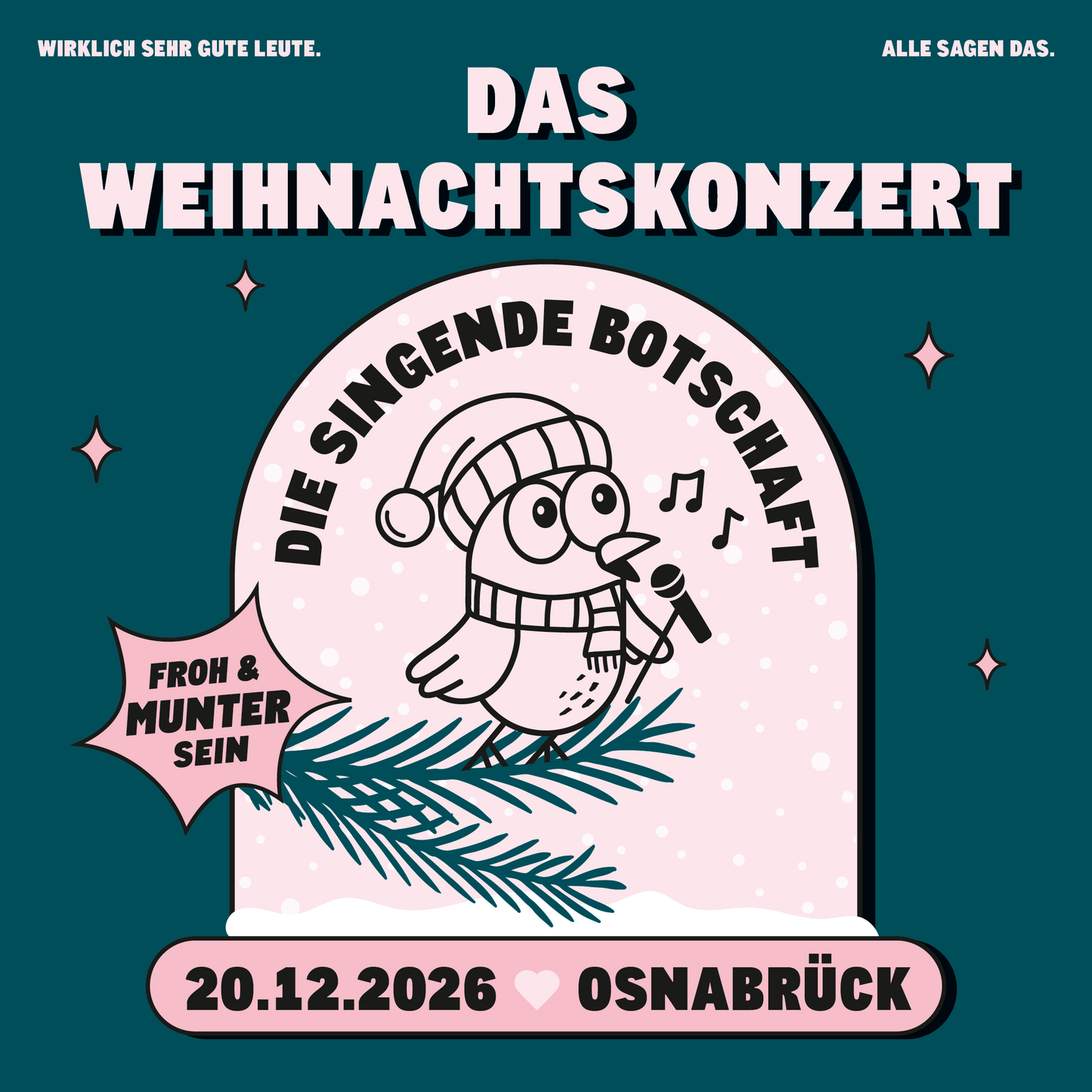 Die singende Botschaft - Das Weihnachtskonzert