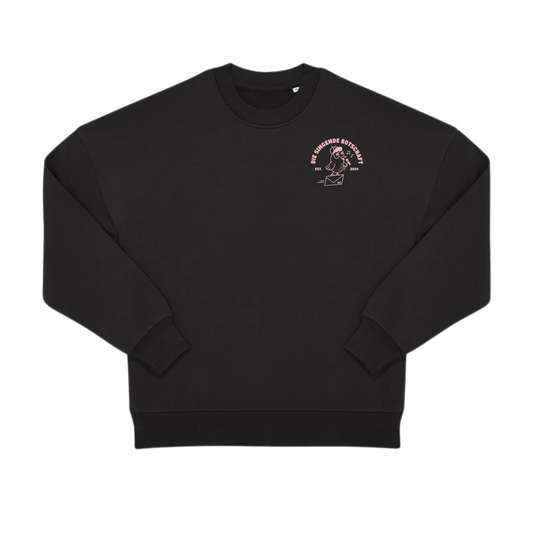 Sweatshirt Black „Die singende Botschaft“
